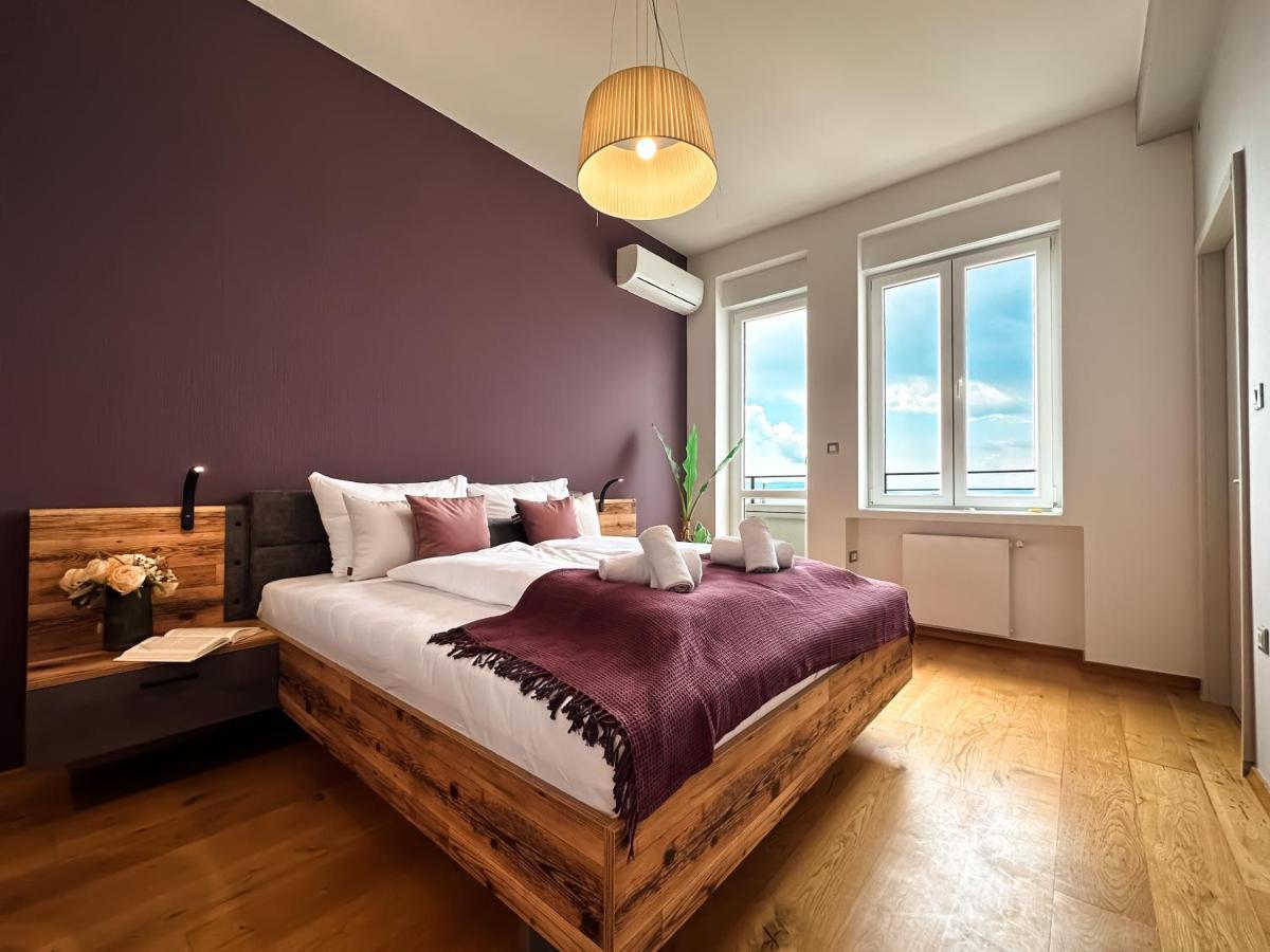 Апартаменти 105M2 Penthouse Sea View Rijeka With Free Garage Parking Екстер'єр фото